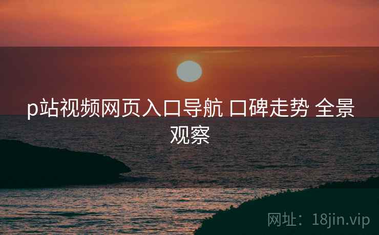 p站视频网页入口导航 口碑走势 全景观察  第2张