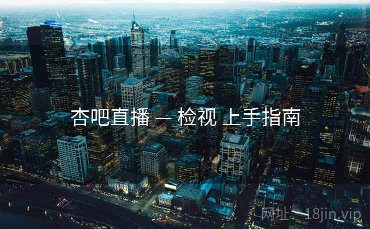 杏吧直播 — 检视 上手指南  第2张