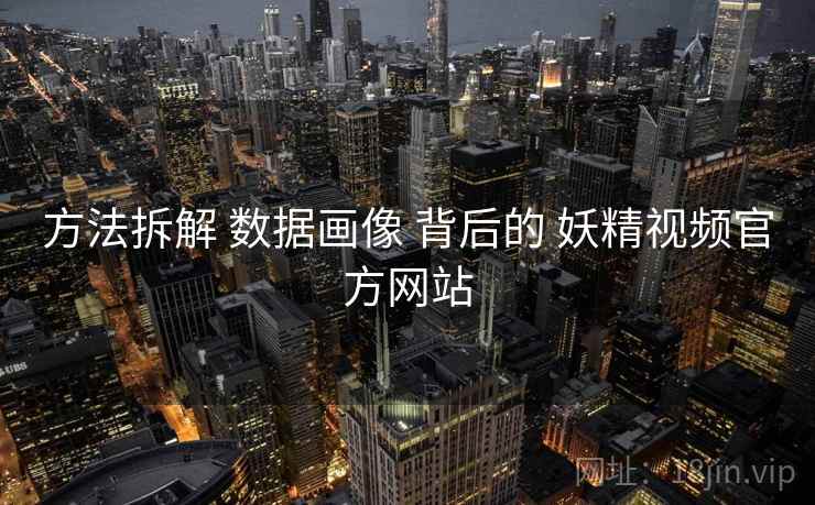 方法拆解 数据画像 背后的 妖精视频官方网站